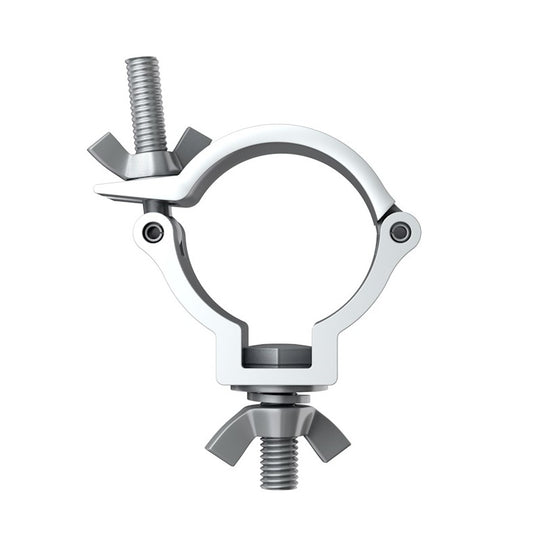 (812)Truss and Pipe Low Profile Half Coupler Silver