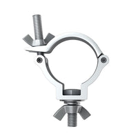 (812)Truss and Pipe Low Profile Half Coupler Silver
