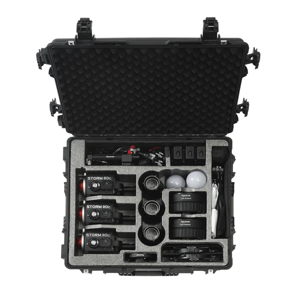 Aputure STORM 80c 3-Light Kit