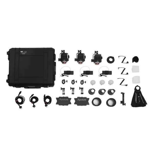 Aputure STORM 80c 3-Light Kit