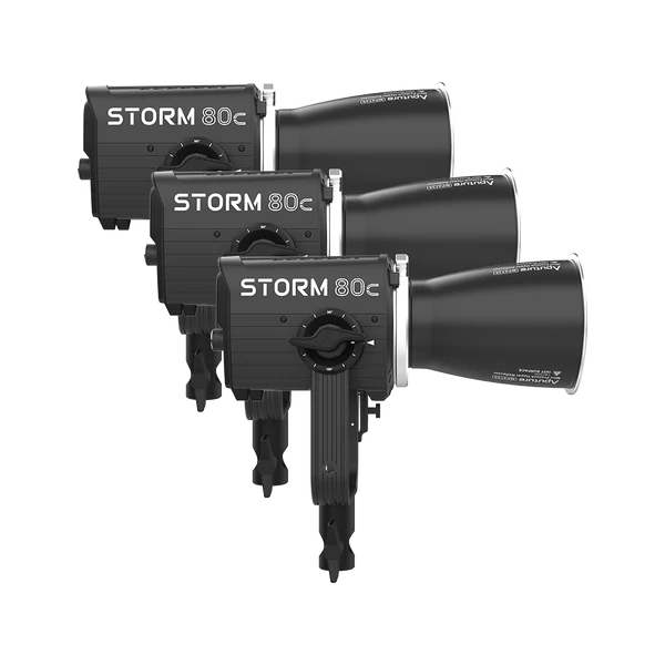 Aputure STORM 80c 3-Light Kit