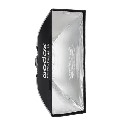 Godox EazyFlow Quick Setup Rectangular Softbox with Bowens Mount (40 x 90 cm)