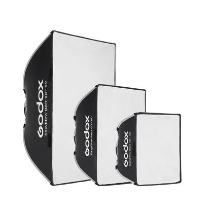Godox EazyFlow Quick Setup Rectangular Softbox with Bowens Mount (60 x 60 cm)