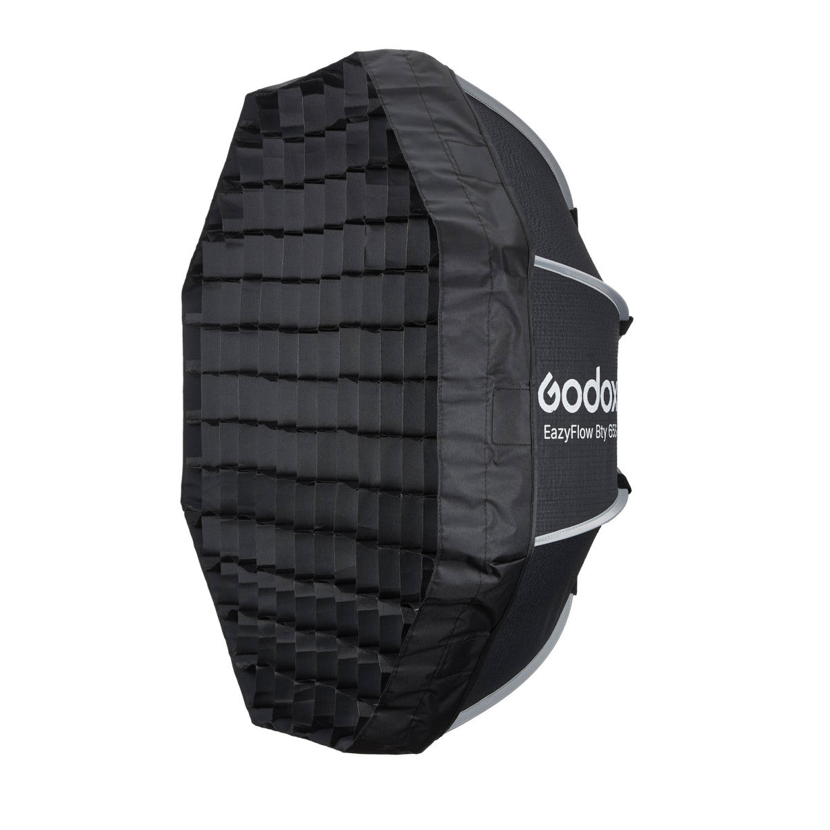 Godox EazyFlow Quick Setup Octa Beauty Dish Softbox with Bowens Mount (65 cm, Inner Silver)