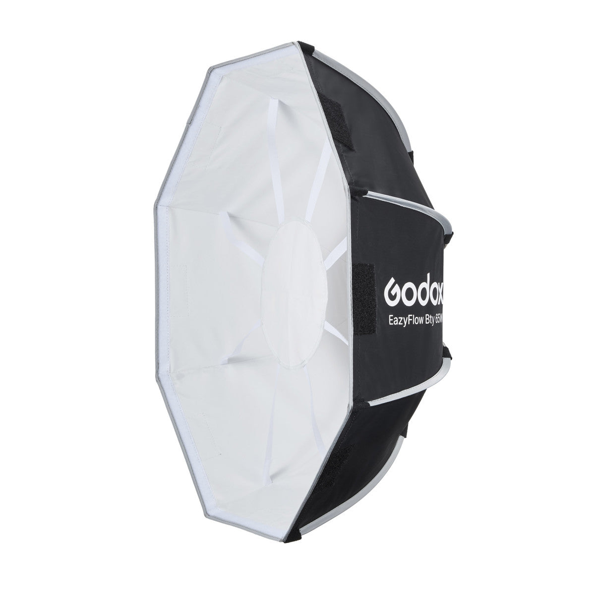 Godox EazyFlow Quick Setup Octa Beauty Dish Softbox with Bowens Mount (65 cm, Inner White)