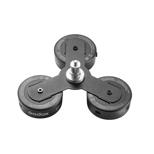 Godox Electric Suction Base 3-Unit Kit