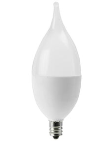(Discontinued) Kobi(K1S7) 6W LED Candle Bent Tip Bulb, 3000K (4 Available)
