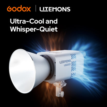 Godox Litemons 200W LED Daylight COB Light (Black)