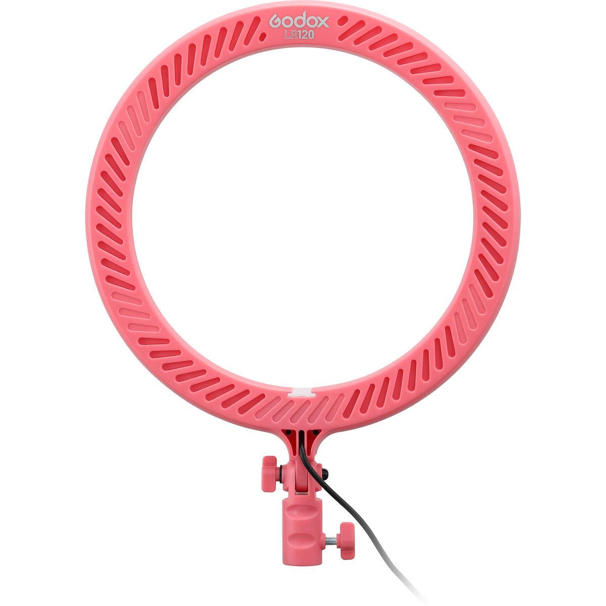 Godox LR160 Bi-Color LED Ring Light (Pink)