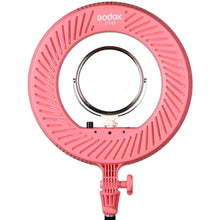 Godox LR180 LED Ring Light (Pink)