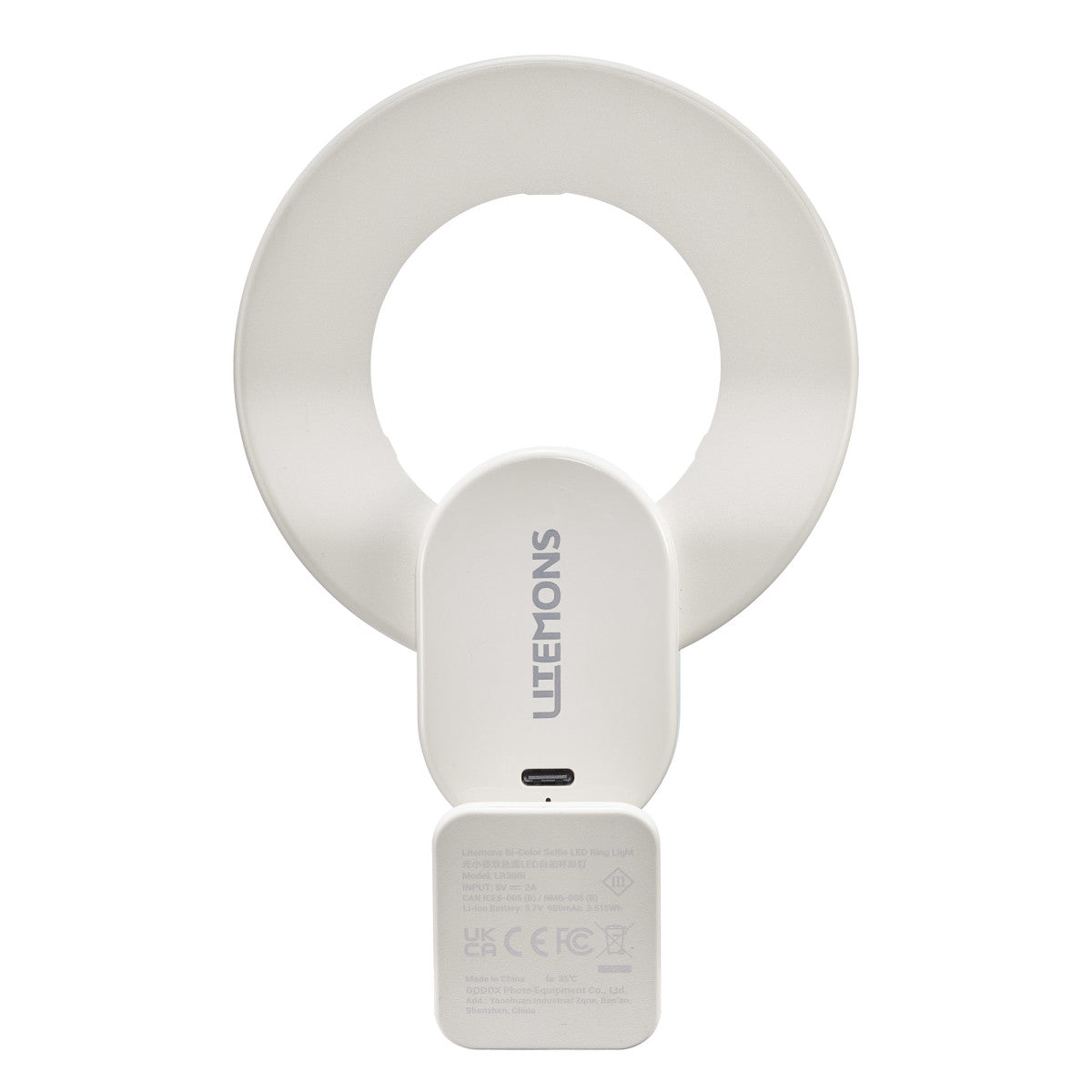 Godox Litemons LR30BI Bi-Color LED Selfie Ring Light