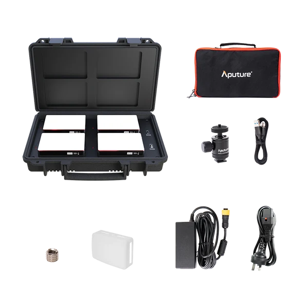 Aputure MC 4-Light Travel Kit