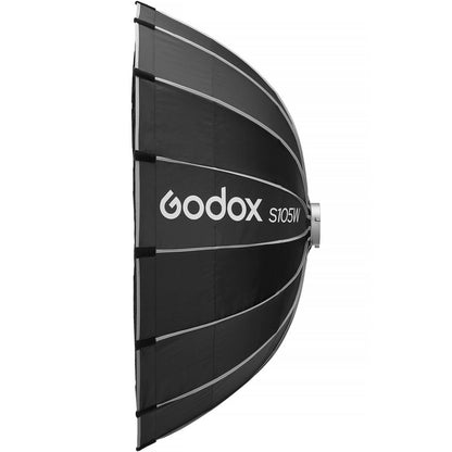 Godox Bowens Mount Umbrella-Style Easy Lock Softbox (Black/White, 41.3")