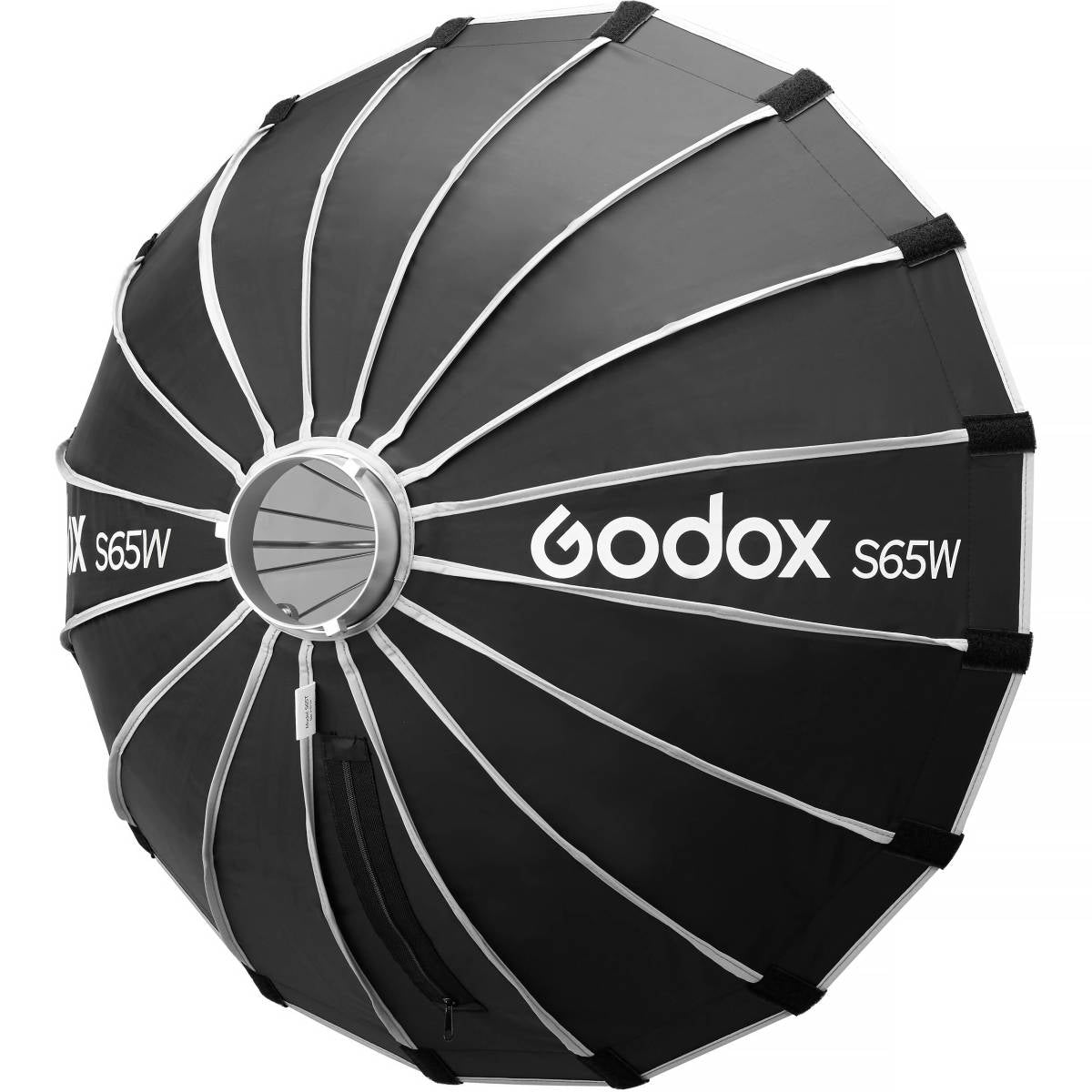 Godox Bowens Mount Umbrella-Style Easy Lock Softbox (Black/White, 25.6")