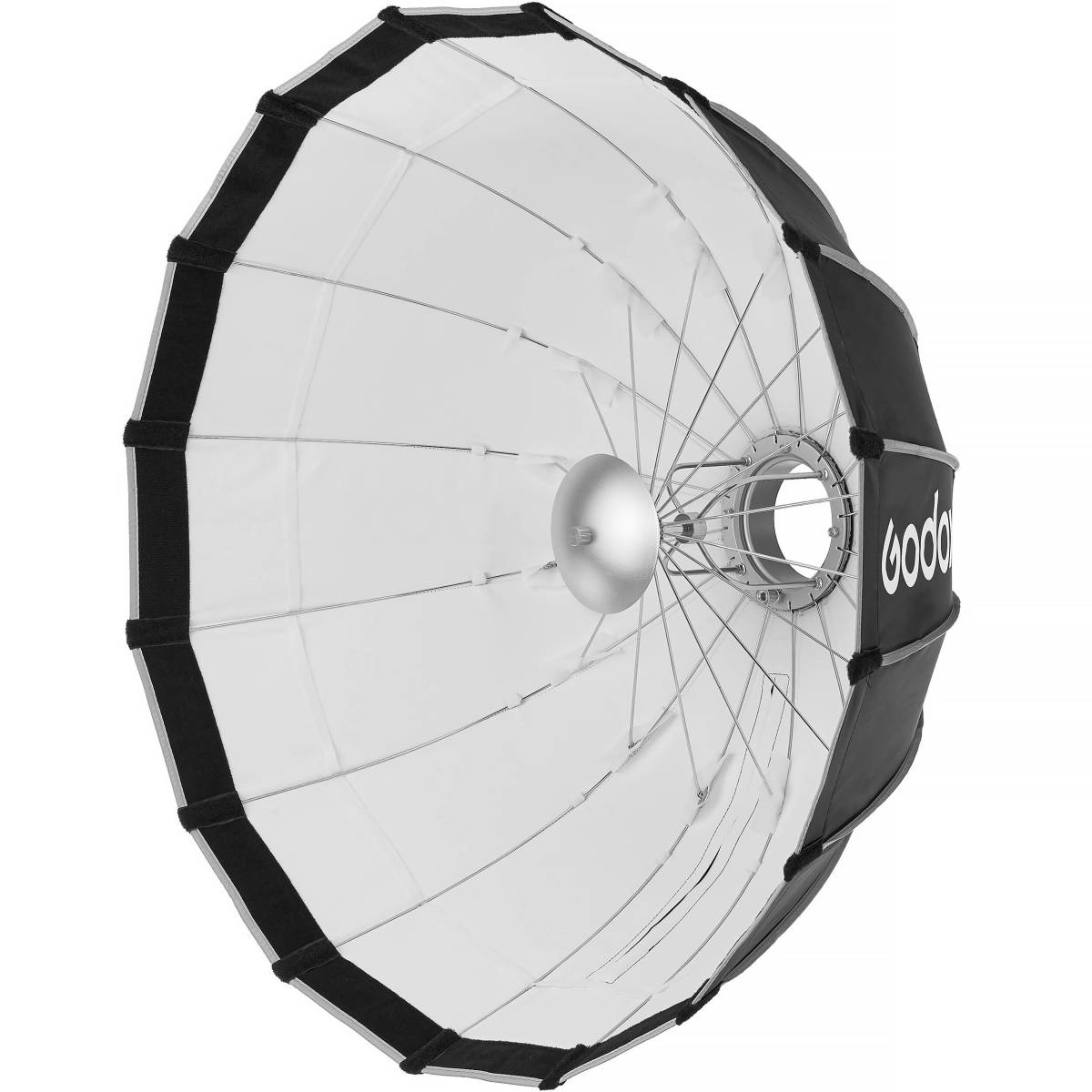 Godox Bowens Mount Umbrella-Style Easy Lock Softbox (Black/White, 33.5")