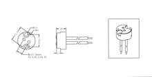 Mitronix G6-R32/12" (G4 ,G6.35, GX5.3) Socket