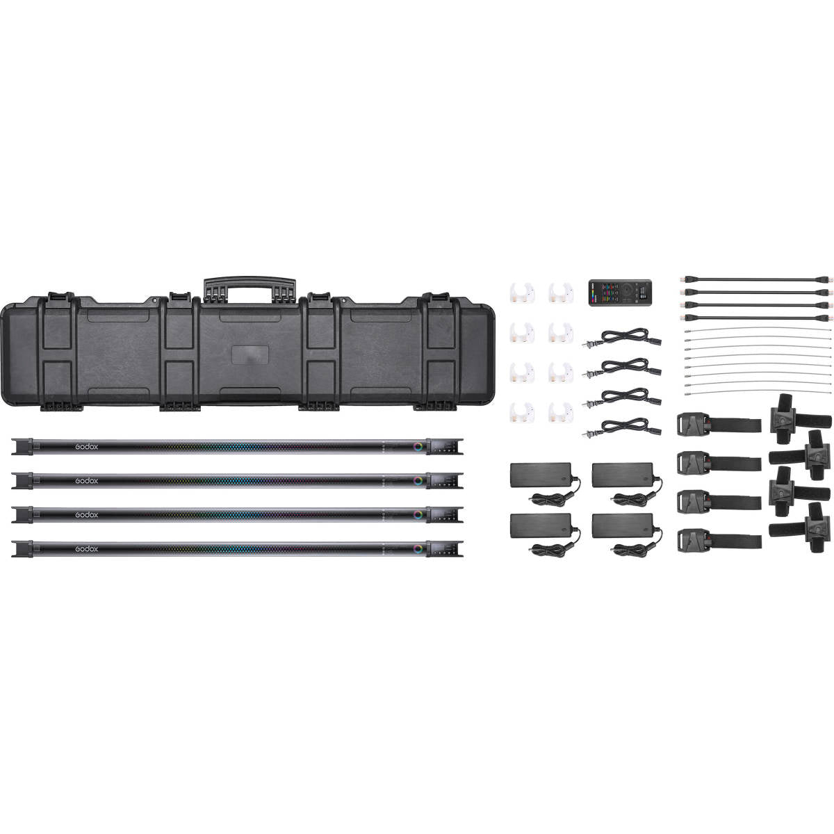 Godox TL120 RGB Tube Light 4-Light Kit