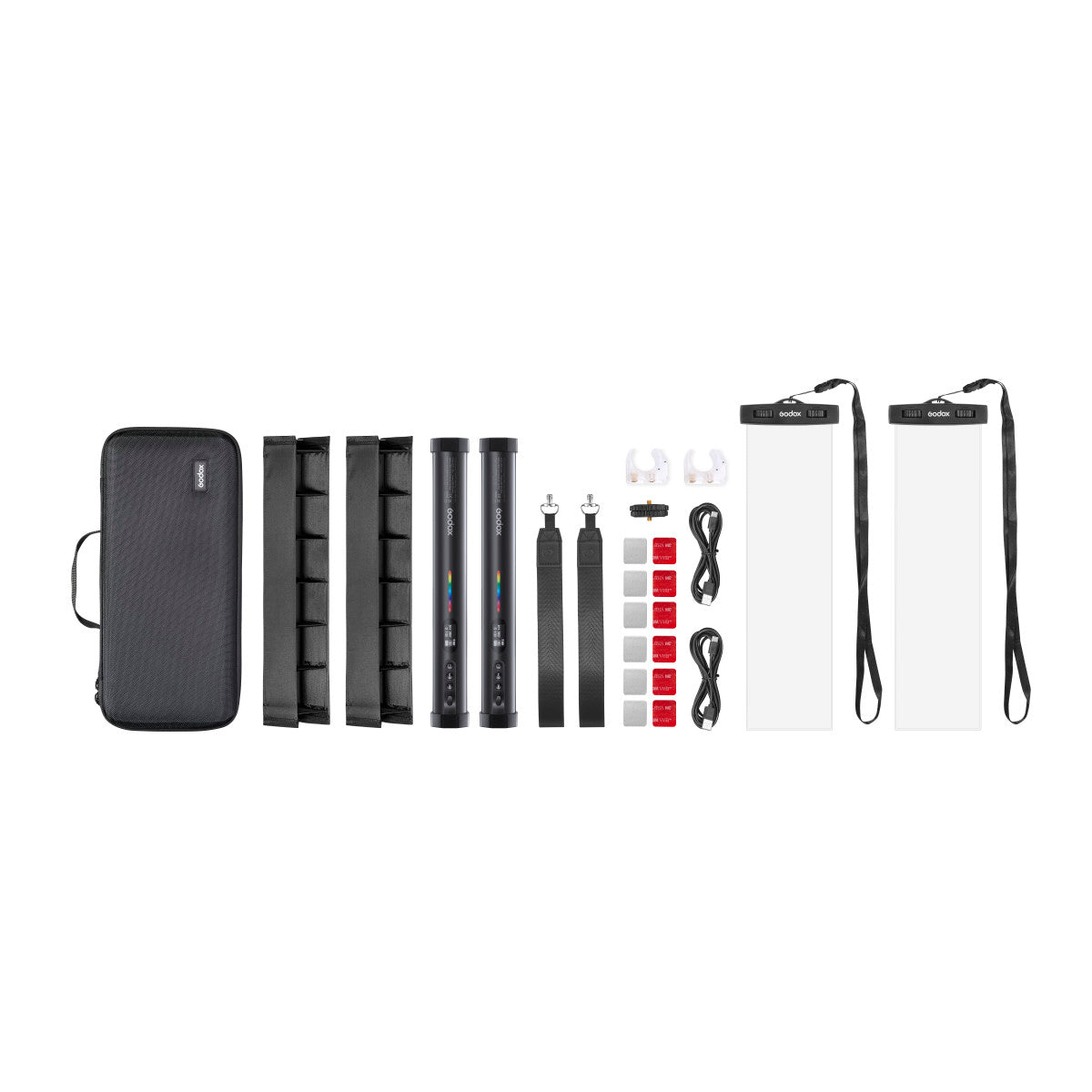 Godox TL30 RGB Tube Light 2-Light Kit