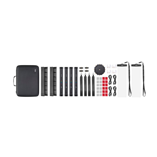 Godox TL30 RGB Tube Light 4-Light Kit