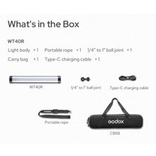 Godox WT40R RGB Waterproof Tube Light