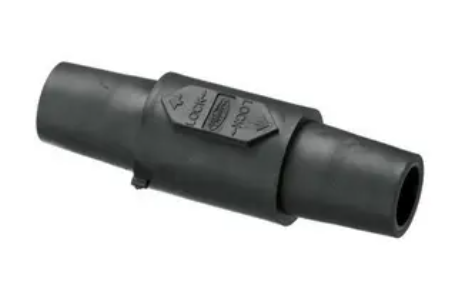 Hubbell (HBLDFBK) Cam-Lok Double Ended Female- Black