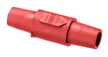Hubbell (HBLDFR) Cam-Lok Double Ended Female- Red