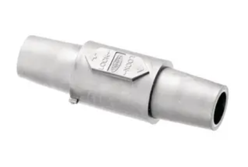 Hubbell (HBLDFW) Cam-Lok Double Ended Female- White