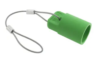 Hubbell (HBLFCAPGN) Cam-Lok Protective Cap Female- Green