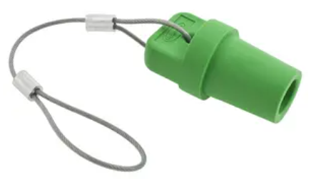 Hubbell (HBLMCAPGN) Cam-Lok Protective Cap Male- Green
