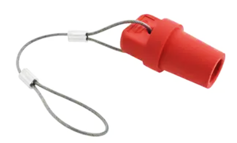 Hubbell (HBLMCAPR) Cam-Lok Protective Cap Male- Red