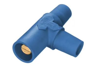 Hubbell (HBLTBL) Cam-Lok Tapping T (Female-Female-Male) Blue