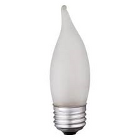 Westinghouse (03269) 60W flametip frosted