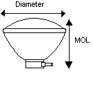 Osram (14632) 90PAR38 HAL 3FL30 120V