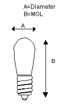 Osram  (16960) 6S6 CL 120V