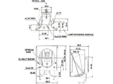 Mitronix G82FR/12" (GX5.3, GY5.3) Socket
