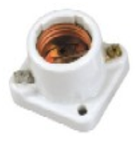 Mitronix 6034 porcelain med base socket
