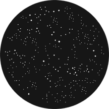 Rosco 71054 - Starry Sky Steel Gobo