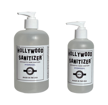 Hollywood Hand Sanitizer Pump Bottle (Hydrogel with 80% Alcohol)