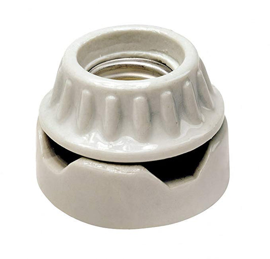 Leviton 9880 two piece porcelain socket.