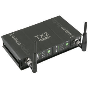 Lumen Radio- INDOOR TX2, Two Universe Transmitter, RDM, ArtNet/sACN, RP-TNC female