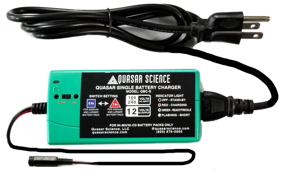 (Discontinued) Quasar Single Battery Charger ( 1 Available)