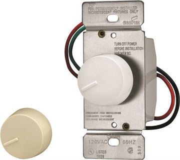 Cooper RI306P 600W Rotary Dimmer