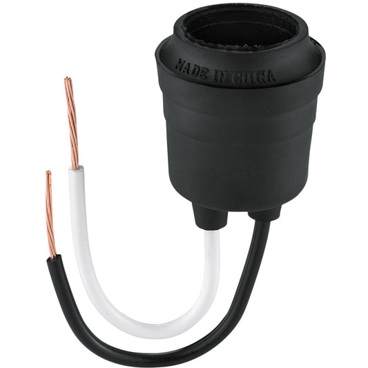 Cooper 145 - #145  Rubber Med base #14 Wire 660W 600V