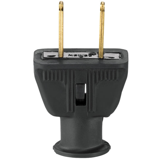 Cooper 183BK-BOX Rubber Straight Plug Black