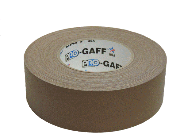 2" Brown Pro Gaffers Tape