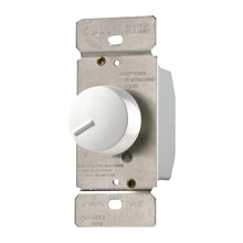 Cooper (Rl101-W) 1000W raw rotary dimmer white.