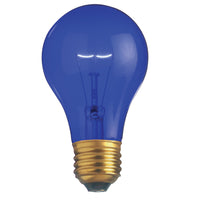Satco S6082 - 25W Transparent Blue Household Bulb