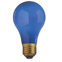 Satco S6092 - 25W Ceramic Blue Household Bulb