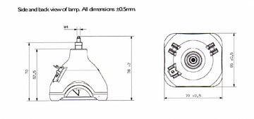 UHP 132 (P22)  - 100W